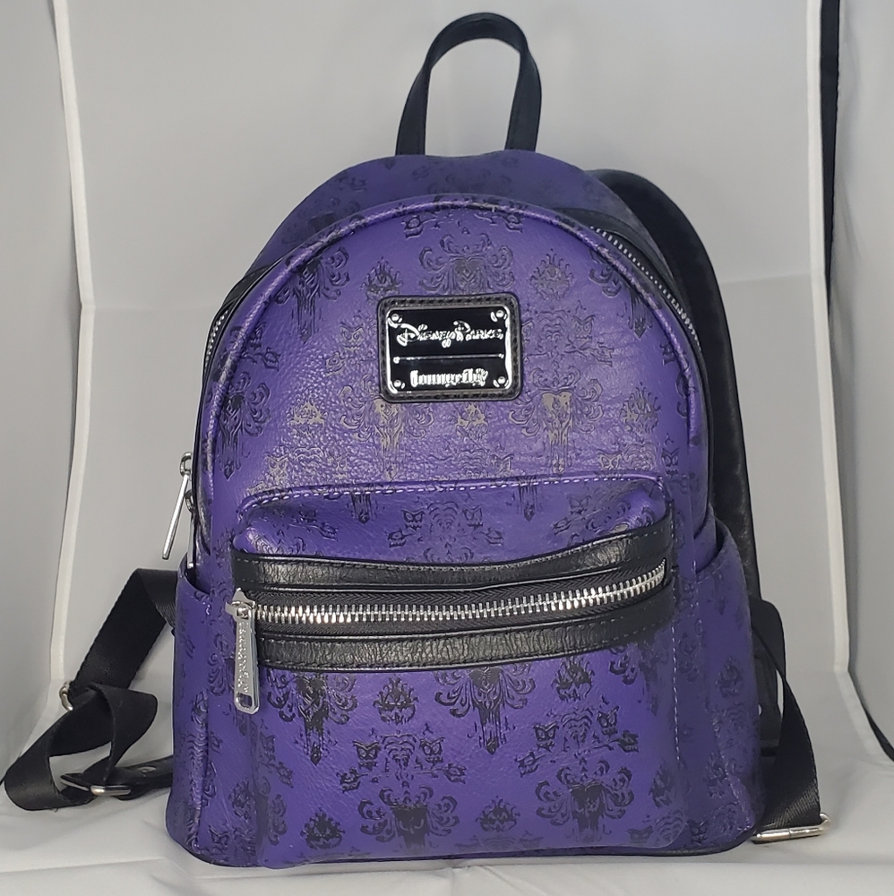 Disney Parks Loungefly Haunted Mansion Mini Backpack